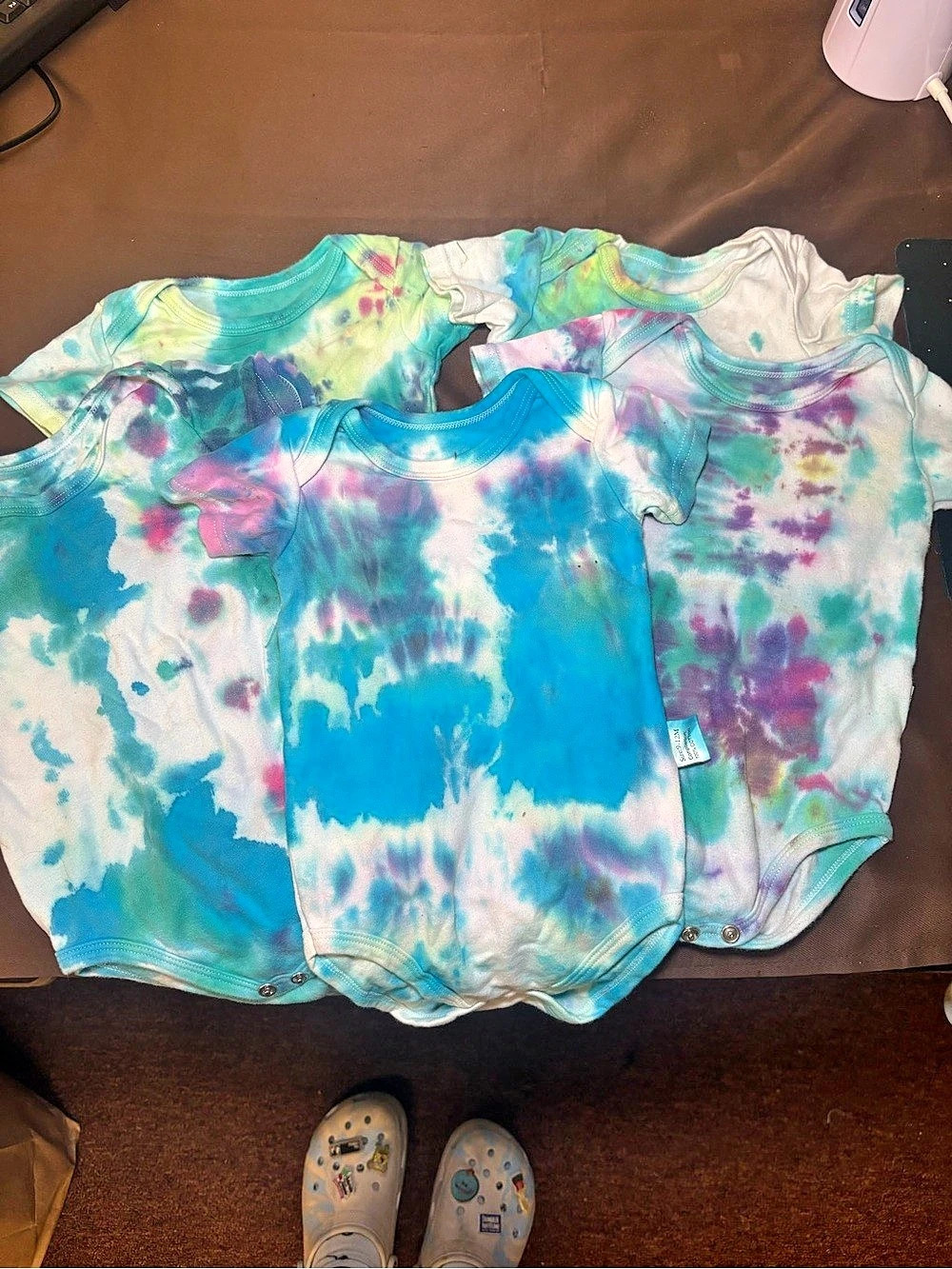 Tie-Dye Baby Bodysuit Set